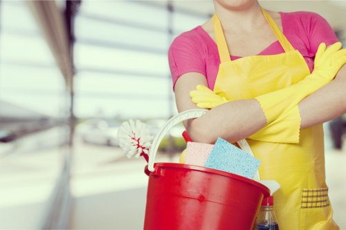 End of tenancy cleaning team preparing a property for new occupants in Kingston upon Thames