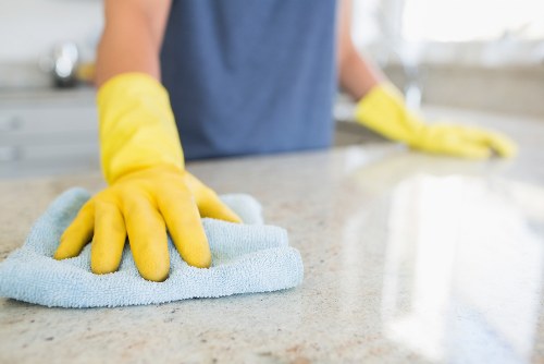 Local cleaner working around Kingstonuponthames property access